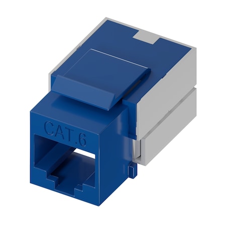 Unc Group Cat.6 Rj-45 Keystone Jack Is 8-Position 8-Conductor (8P8C) And KEYC6-BLU